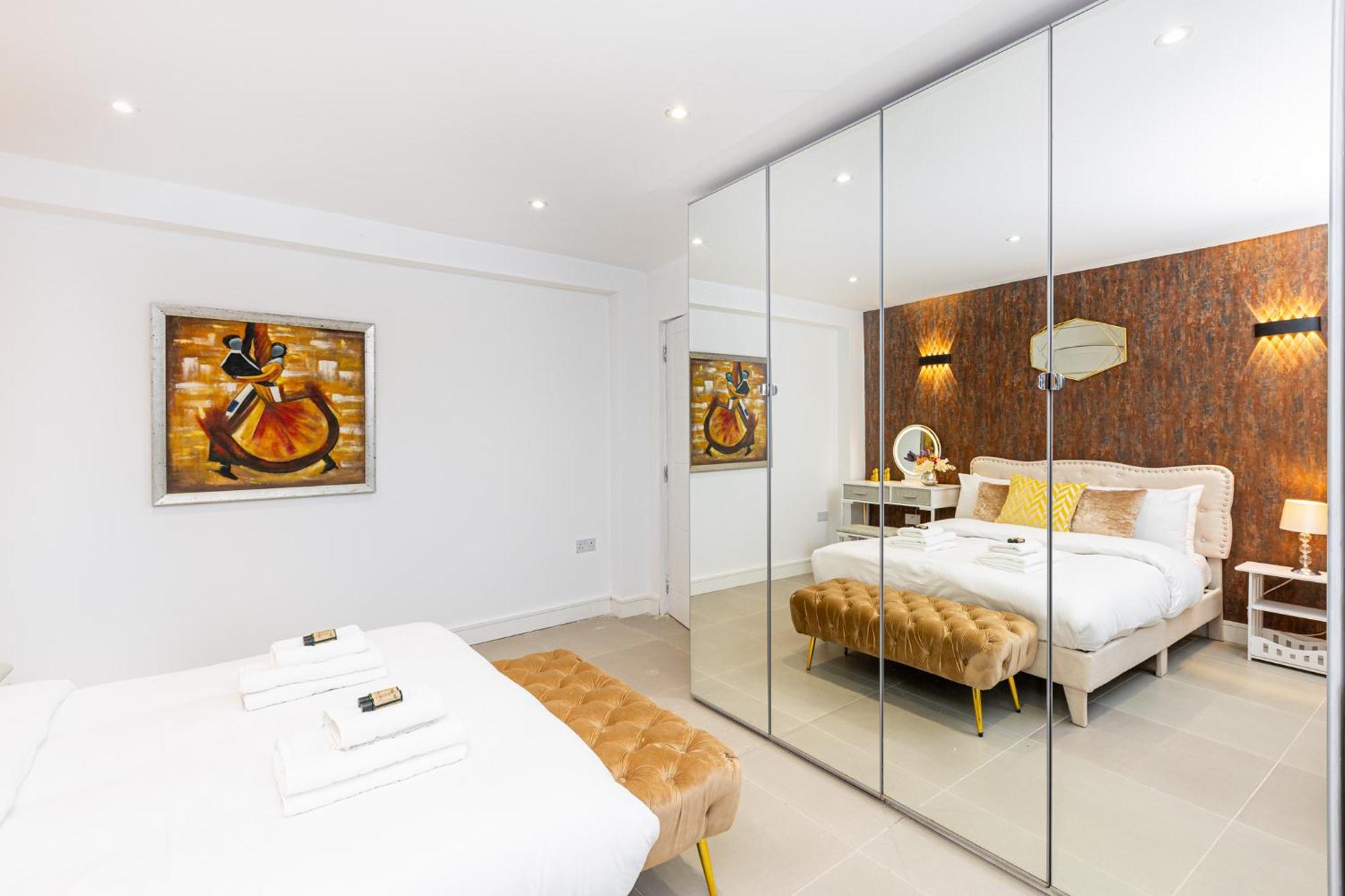 Luxury 3br Flat, Parking & Garden, Nw Appartamento *